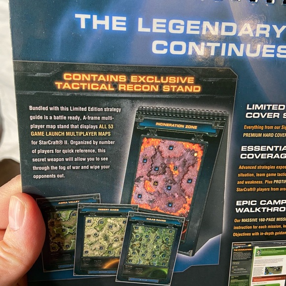 VTG Computer Game Star Craft Wings of Liberty Multiplayer Tactical Recon Stand - Picture 7 of 10